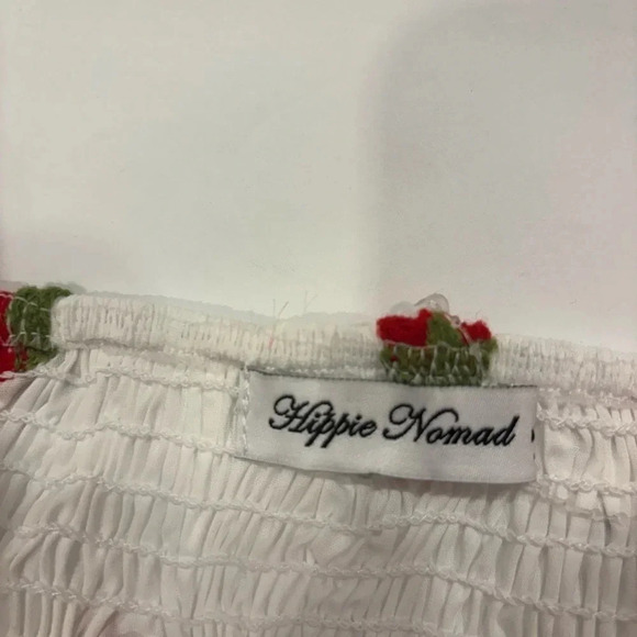 Hippie Nomad Women’s Strawberry Blouse Size 1 X - Picture 6 of 9